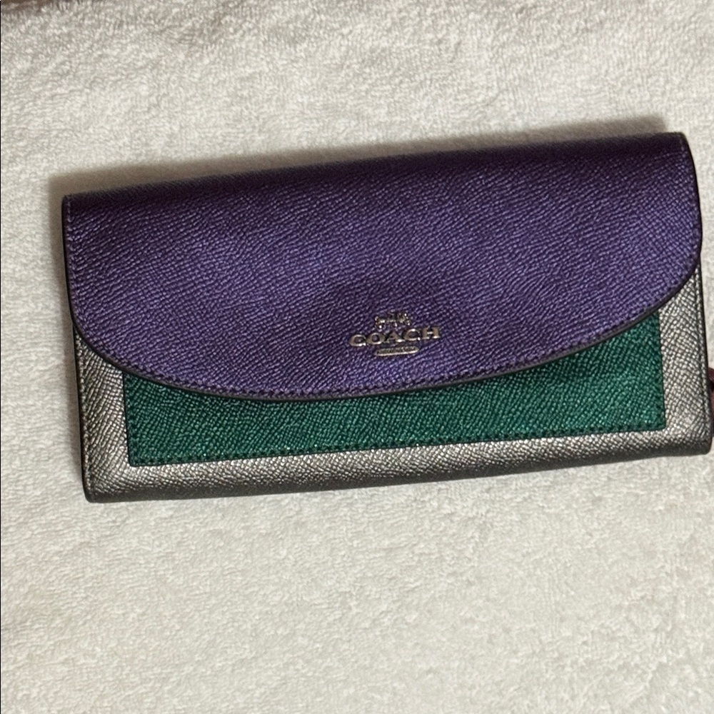 Coach Tri-Color Women's Wallet